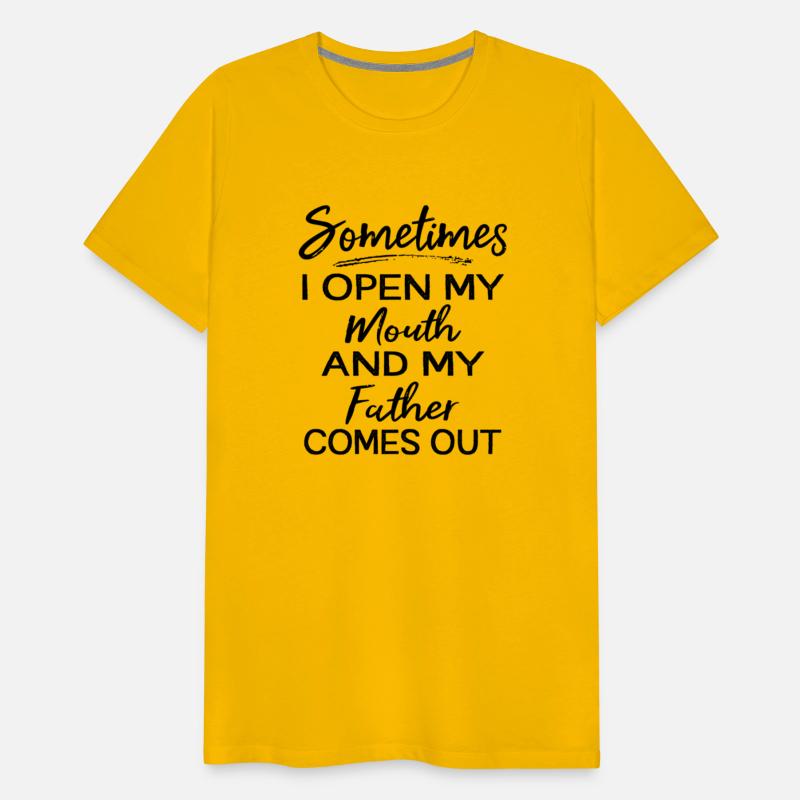 Sometimes I Open My Mouth And My Father Comes Out