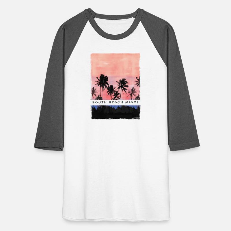 South Beach Florida Vacation Souvenir Beach Palm