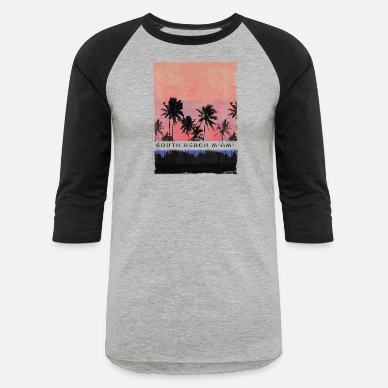 South Beach Florida Vacation Souvenir Beach Palm