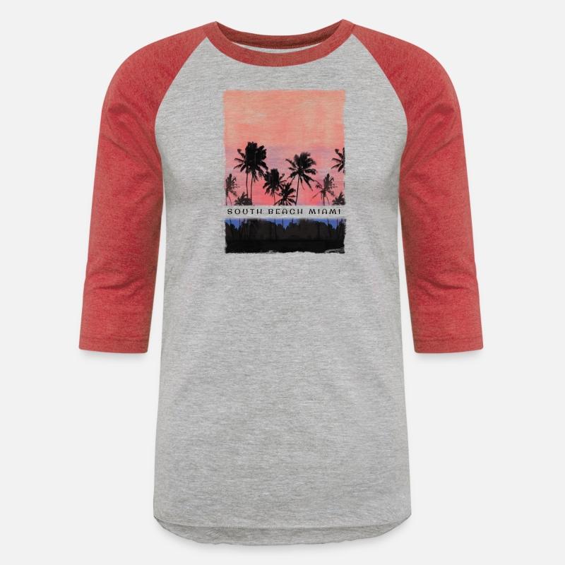 South Beach Florida Vacation Souvenir Beach Palm