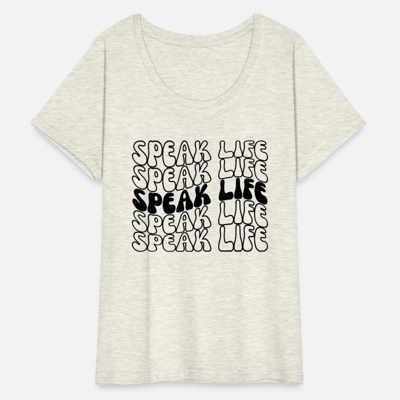 Speak Life - Christian Design