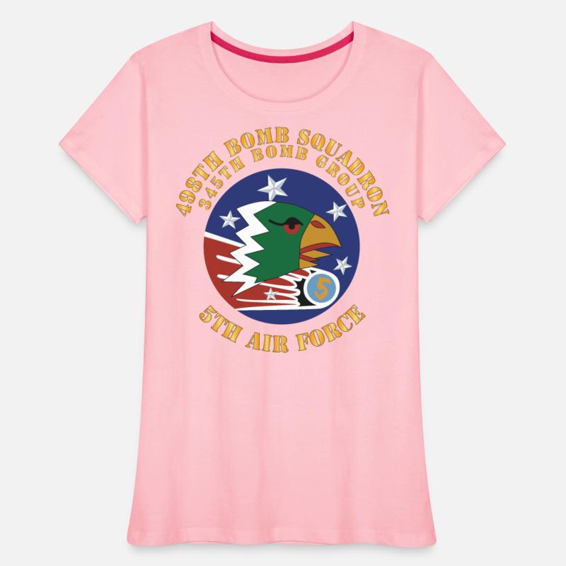 SSI AAF 5th AF 345th BG 498th Bomb Squadron X 300