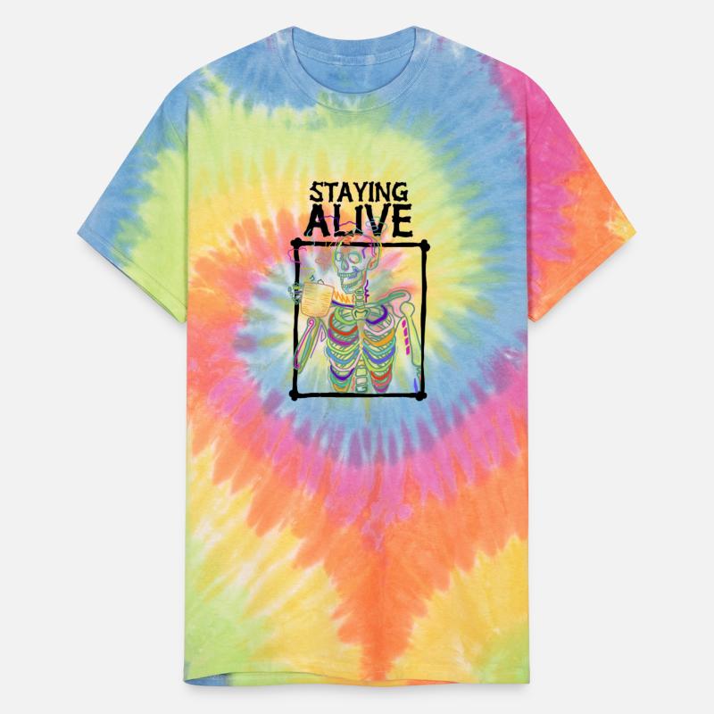 Staying Alive Skeleton Coffee