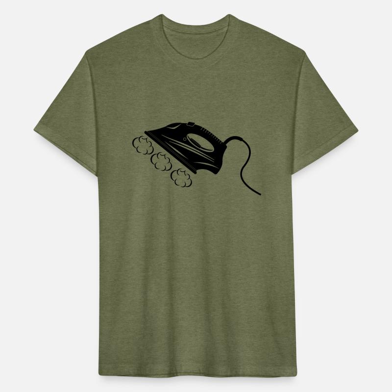 Steam iron to iron laundry transparent