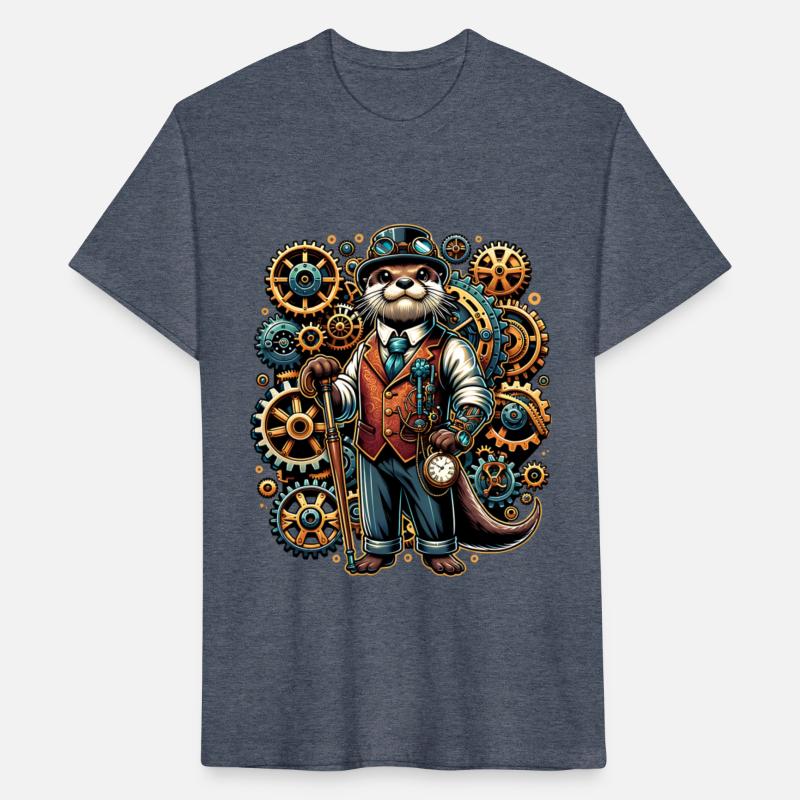 Steampunk Otter Adventure Gear and Clockwork