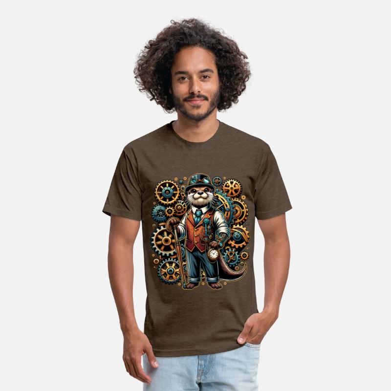 Steampunk Otter Adventure Gear and Clockwork