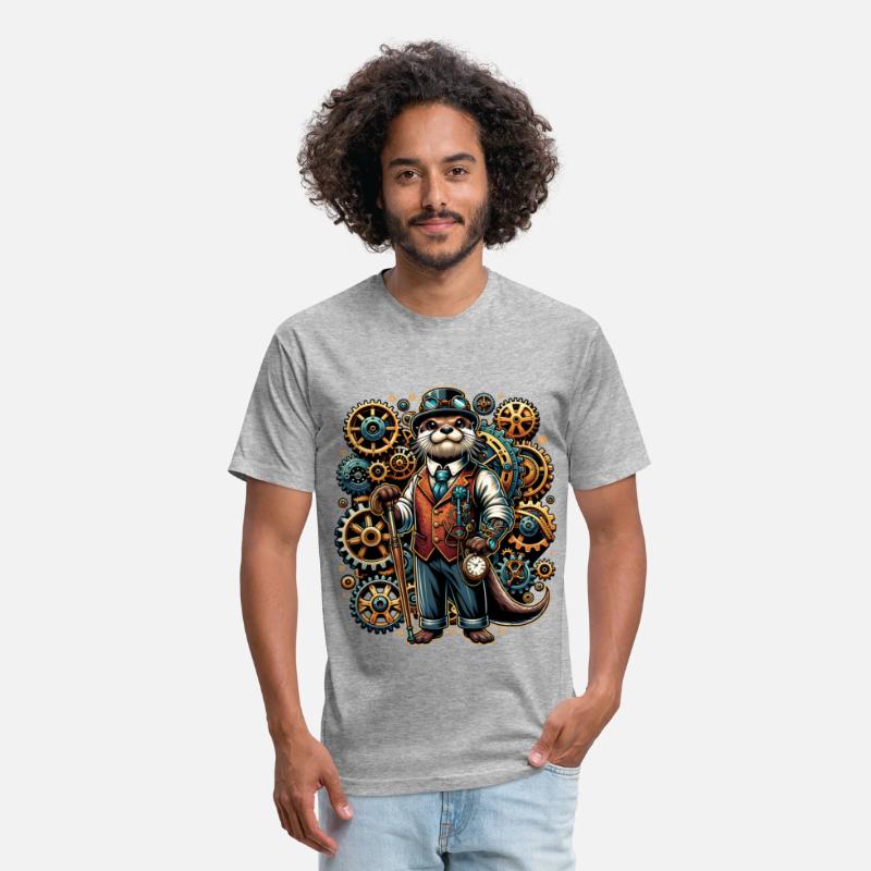 Steampunk Otter Adventure Gear and Clockwork