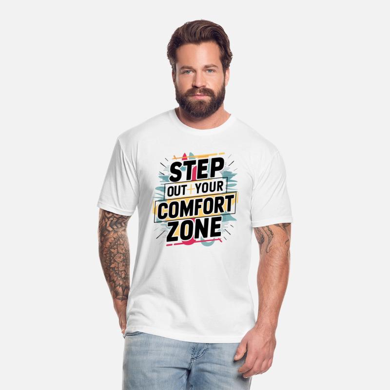 step out of your comfort zone