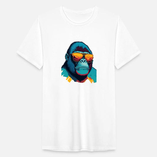 Stylish Gorilla with trendy sunglasses