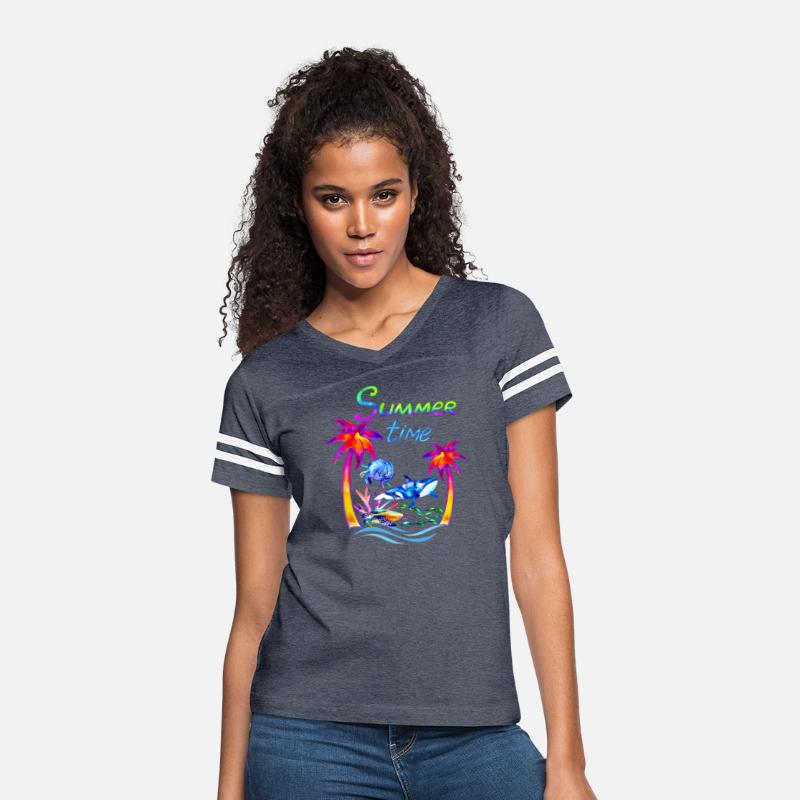 Summer and Beach sea t-shirt