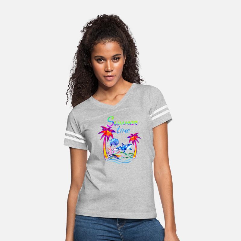 Summer and Beach sea t-shirt