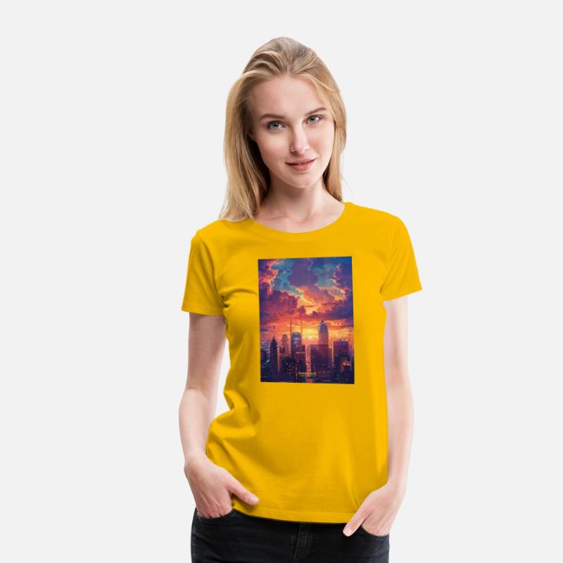 Sunset in Indianapolis IN USA