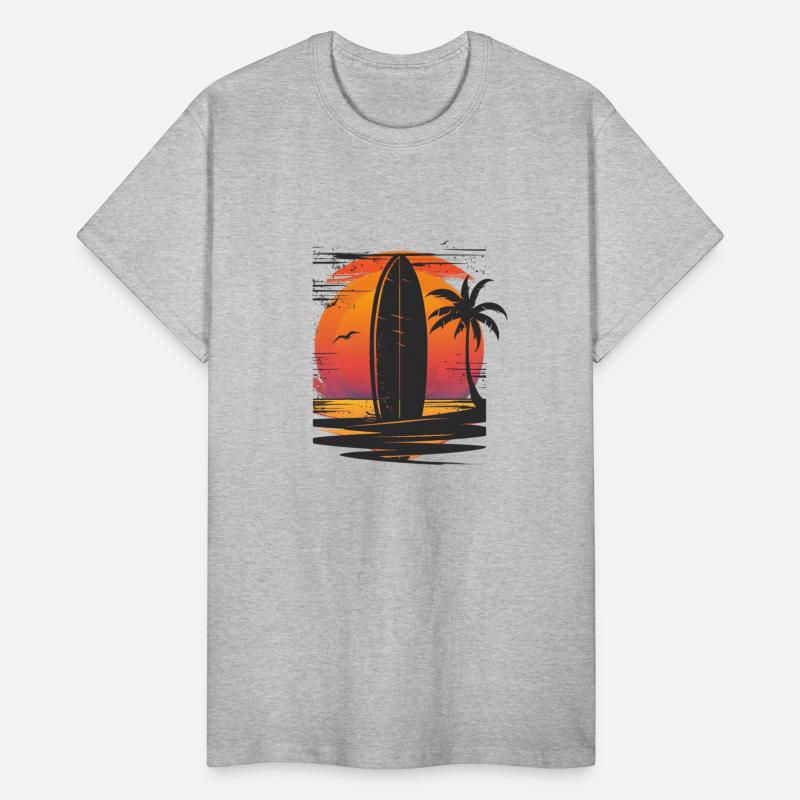 Sunset Surfing Retreat Tropical Vibes