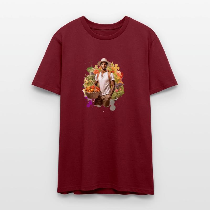 Sustainably sourced melanated male garden shirt