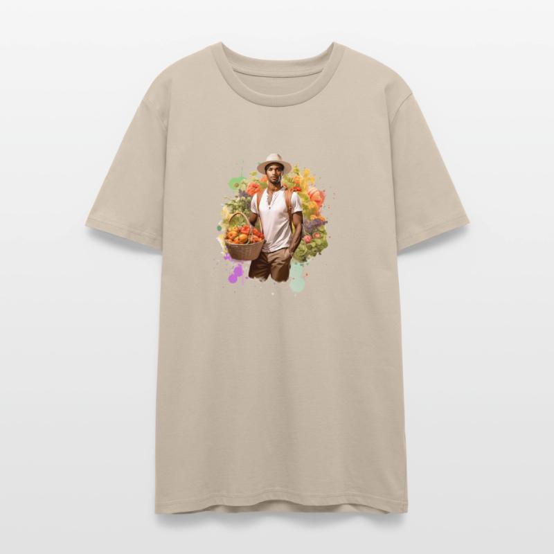 Sustainably sourced melanated male garden shirt