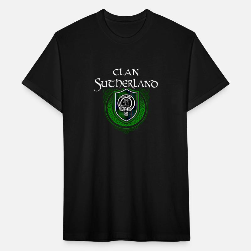 Sutherland Surname Scottish Clan Tartan Crest