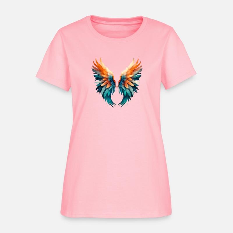 Symmetrical Feathered Wings