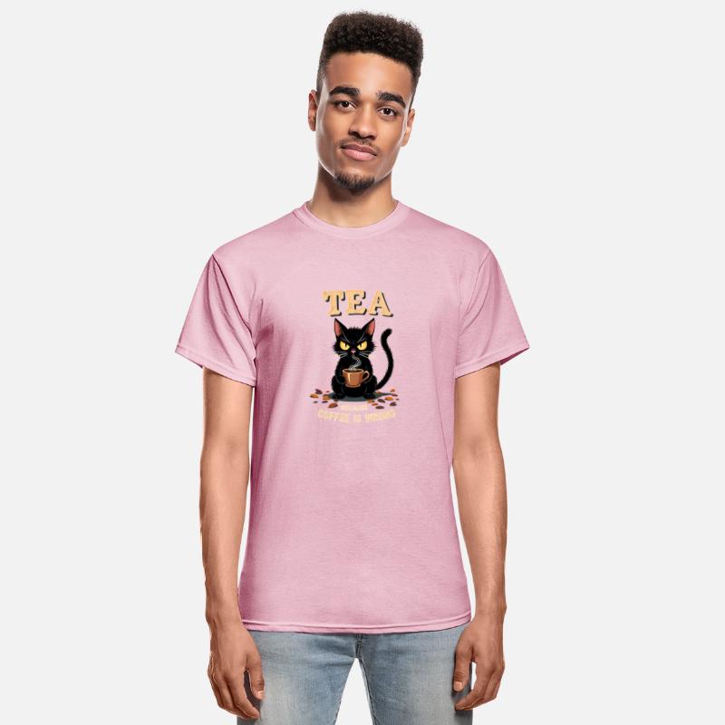 Tea Over Coffee - Angry Cat Edition