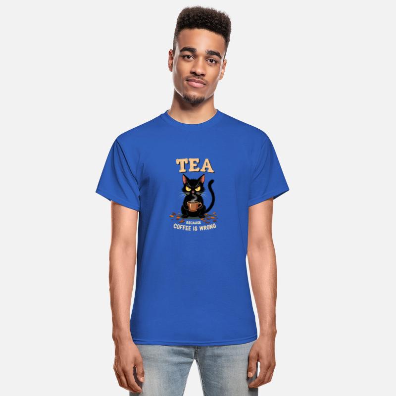 Tea Over Coffee - Angry Cat Edition