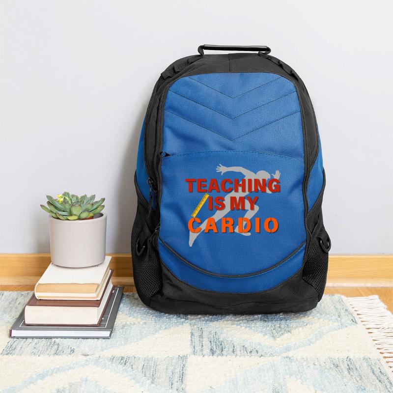 Teaching Is My Cardio, Funny Energetic Teacher tee