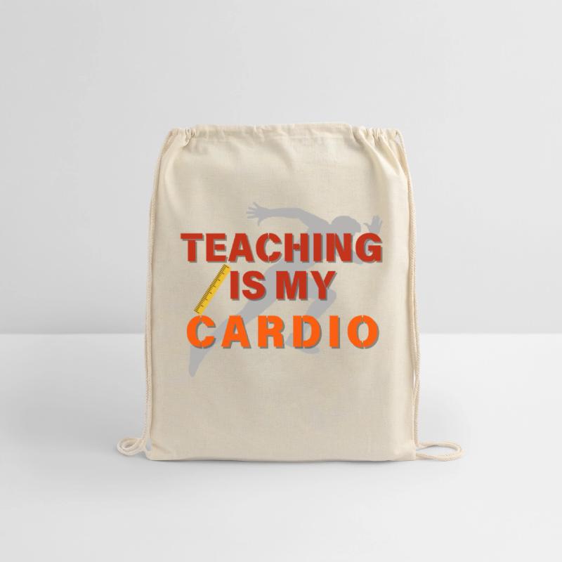 Teaching Is My Cardio, Funny Energetic Teacher tee