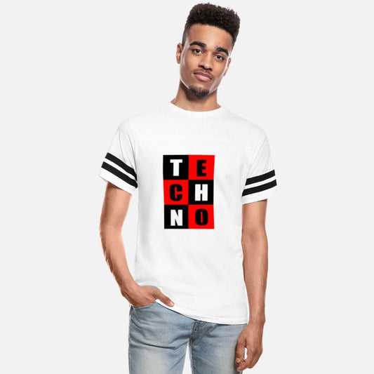 Techno red and black