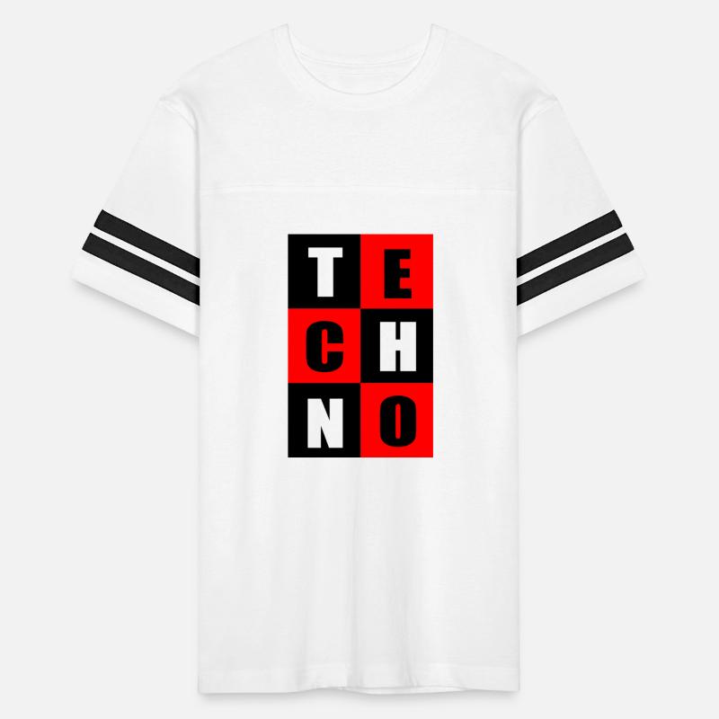 Techno red and black