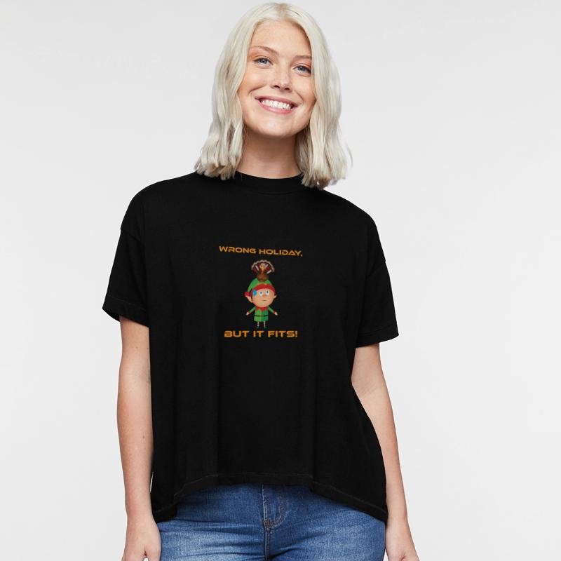 Thanksgiving & Christmas Elf Mix-Up Tee