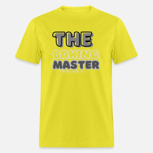 The baking master t-shirts man and woman
