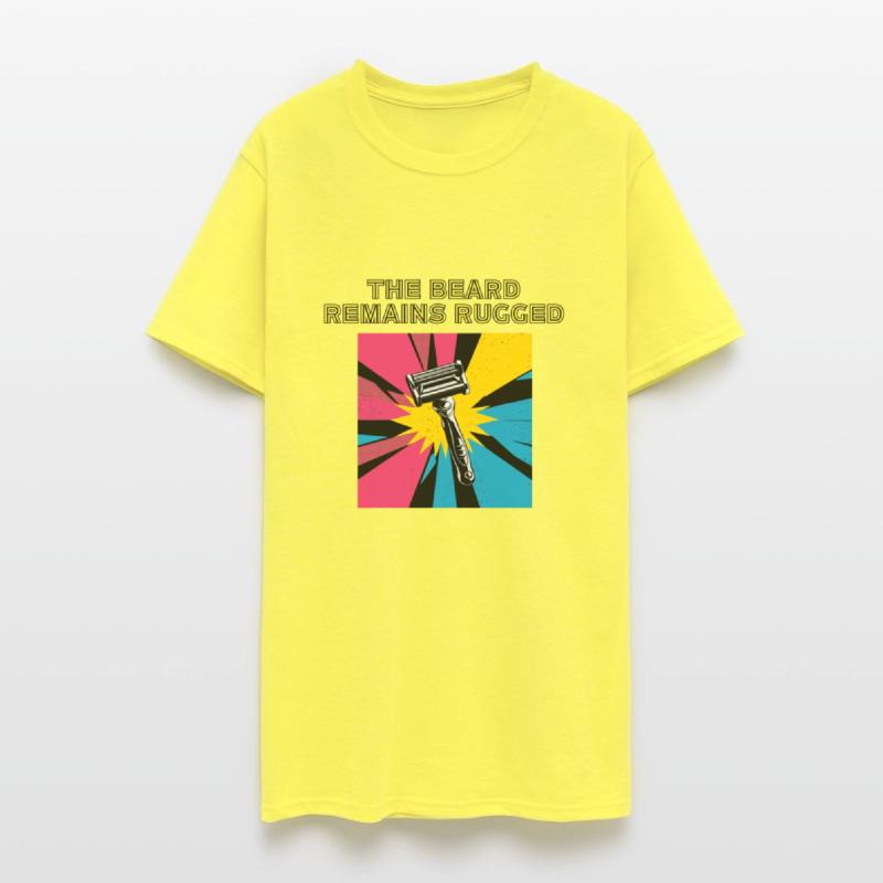 The Beard Remains Rugged Vintage Shaver Design