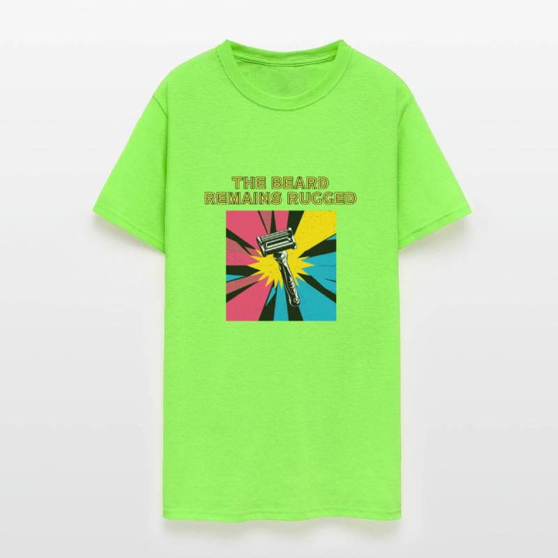 The Beard Remains Rugged Vintage Shaver Design