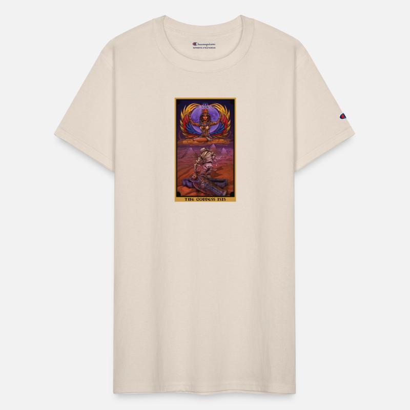 The Goddess Isis in Judgement Tarot Card