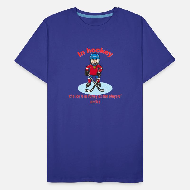 the ice is as funny as the players ice hokey