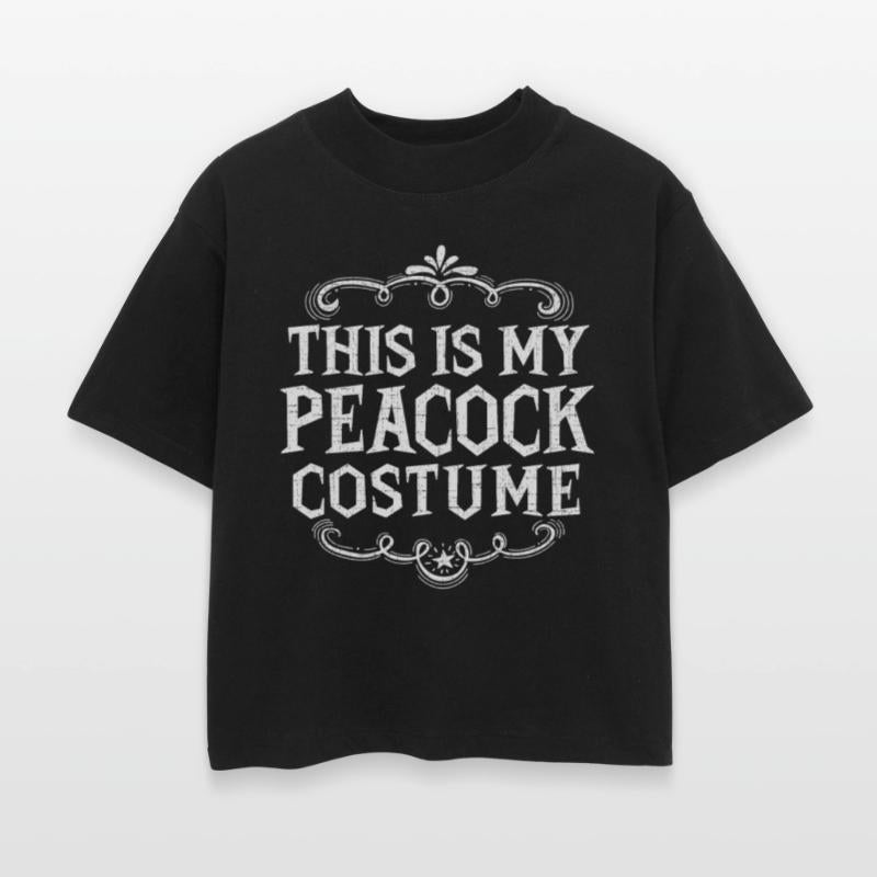 This Is My Peacock Costume Funny Lazy Halloween