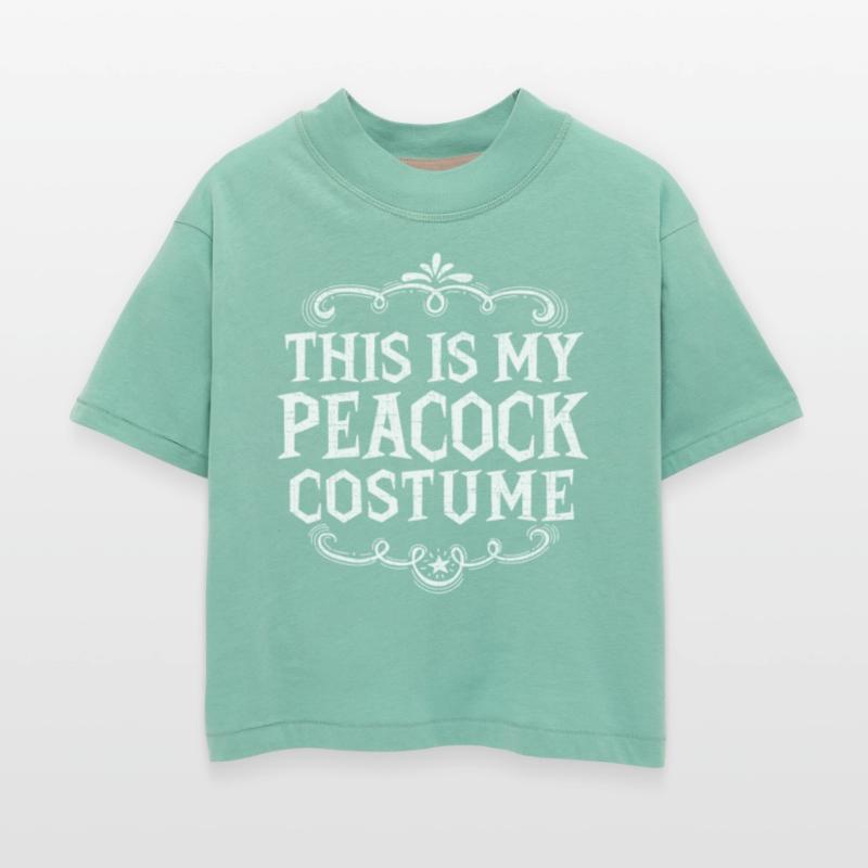 This Is My Peacock Costume Funny Lazy Halloween