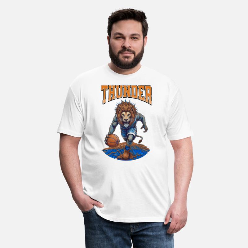 thunder championship Lion Hoops Mascot Sports