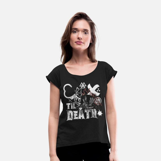 Til Death Skull T-Shirt | Halftone Rock Bachelo