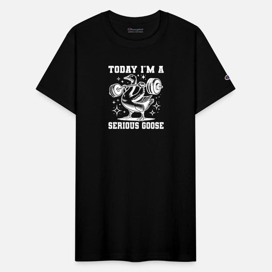 Today I’m a Serious Goose Gym Workout Weightlift