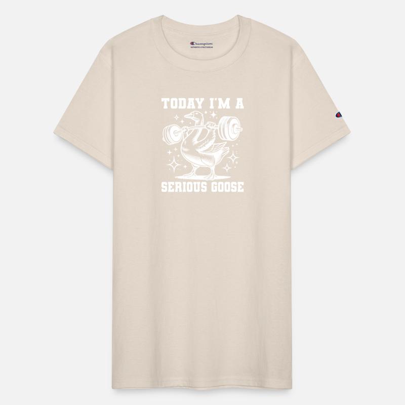 Today I’m a Serious Goose Gym Workout Weightlift