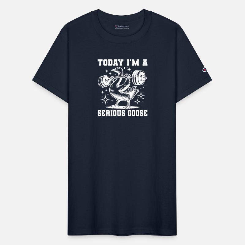 Today I’m a Serious Goose Gym Workout Weightlift