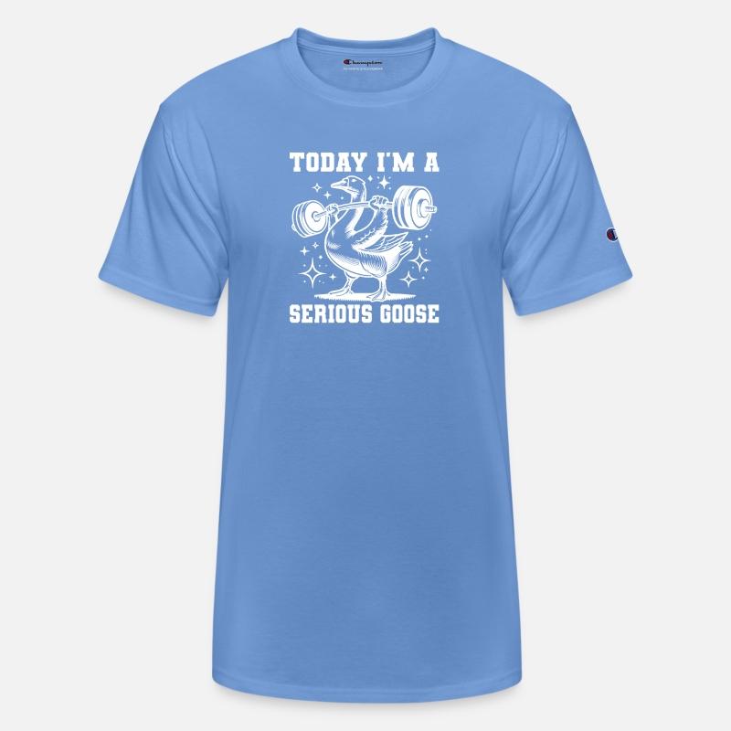 Today I’m a Serious Goose Gym Workout Weightlift