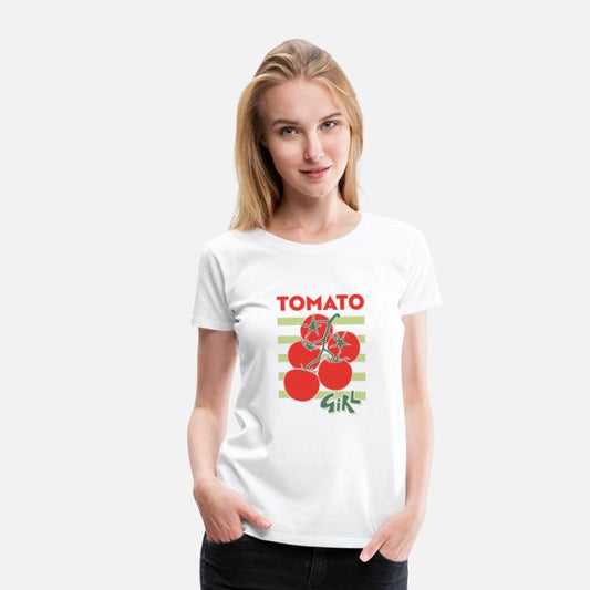 Tomato Girl Summer Tomatoes South Italy