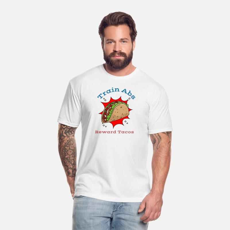 Trained Abs Taco T-Shirt Design