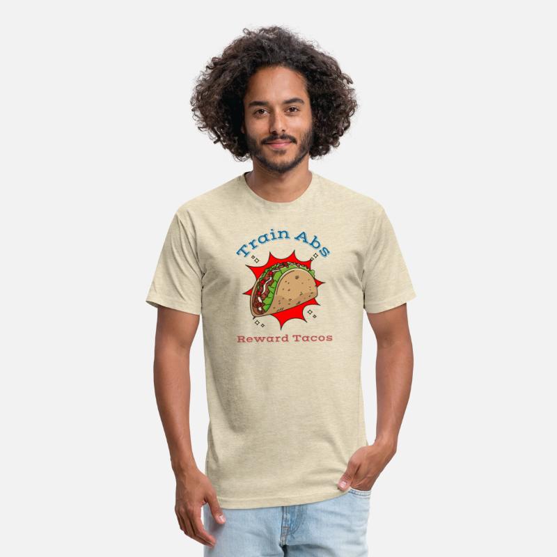 Trained Abs Taco T-Shirt Design