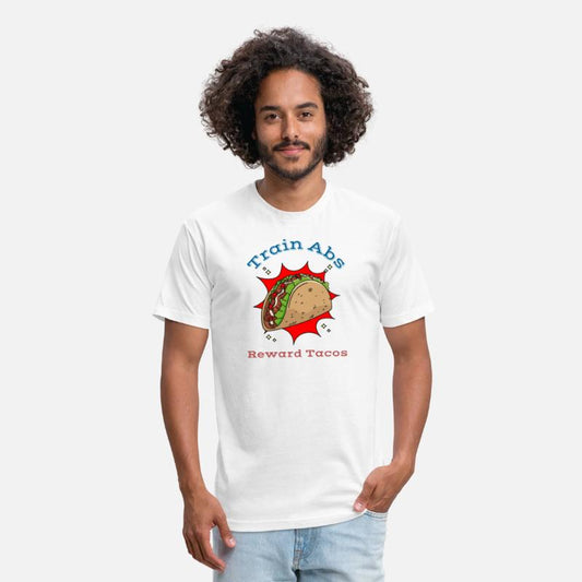 Trained Abs Taco T-Shirt Design