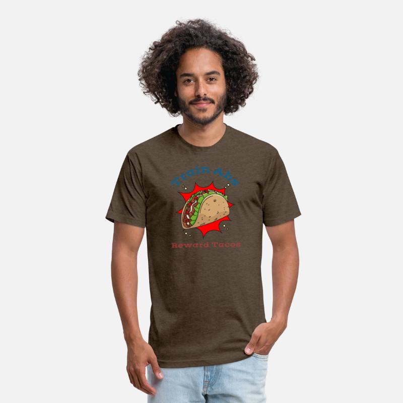 Trained Abs Taco T-Shirt Design