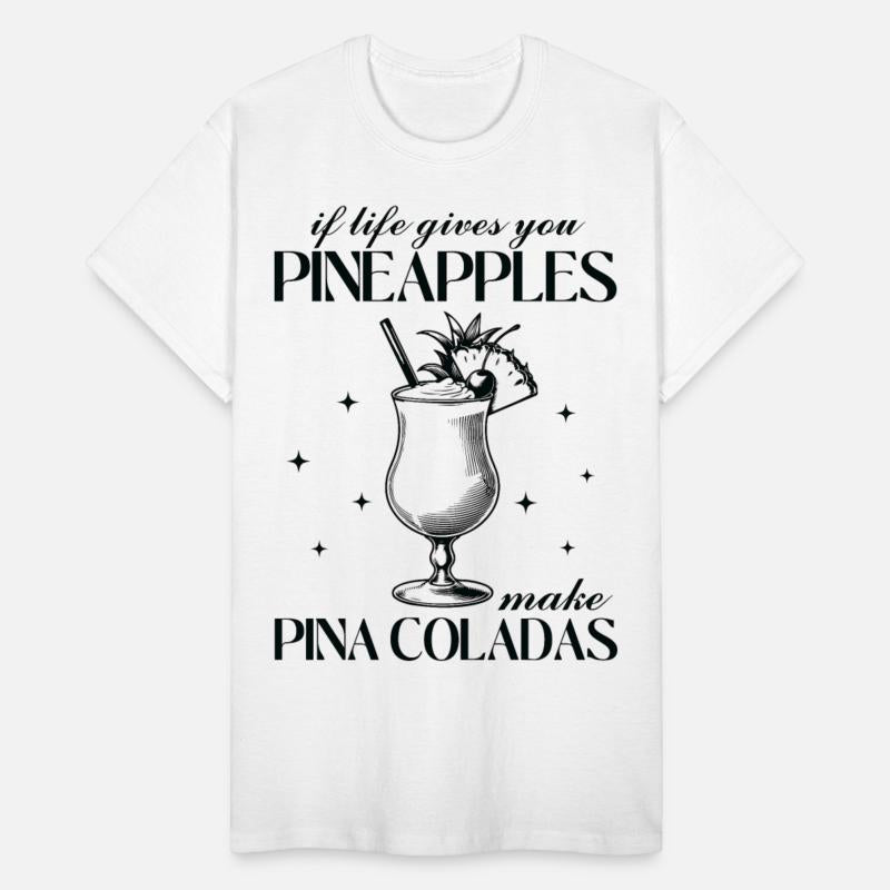 Tropical Refreshment Pina Colada Cocktail Shirt