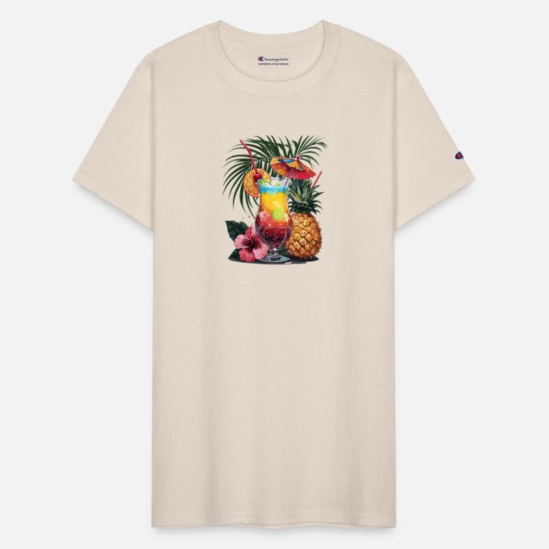 Tropical Vibes with Pineapple and Cocktail