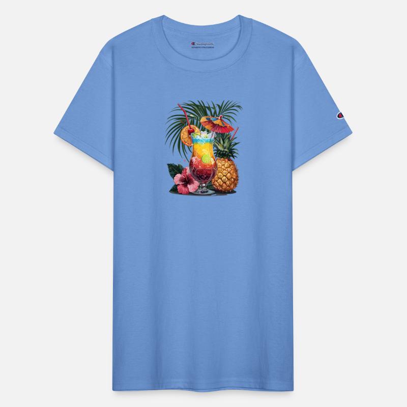 Tropical Vibes with Pineapple and Cocktail