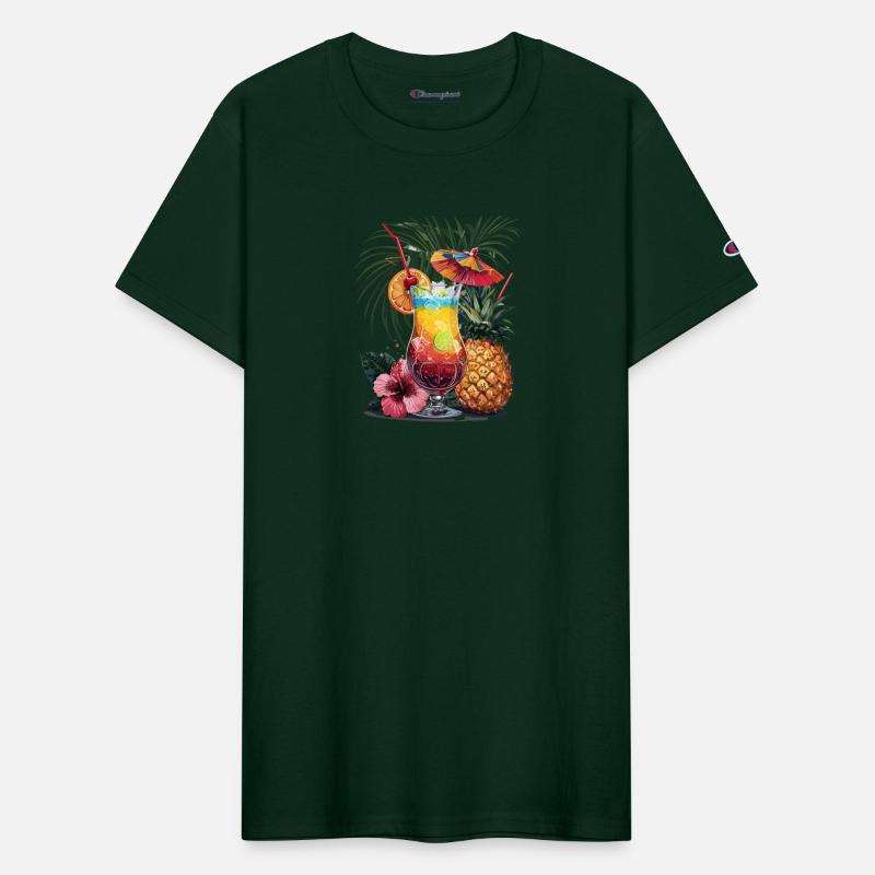 Tropical Vibes with Pineapple and Cocktail